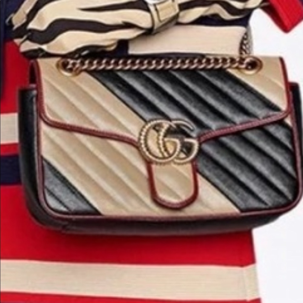 Gucci Calfskin Marmont Hard to find Quilted bag